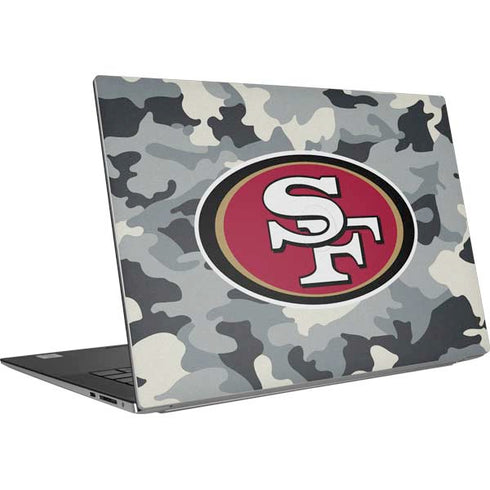 NFL San Francisco 49ers Camo Dell XPS Skin
